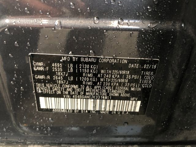 Used 2019 Subaru Outback 2.5i Limited image 31