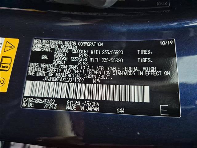 Used 2020 Lexus RX 450hL AWD w/ Premium Package image 27