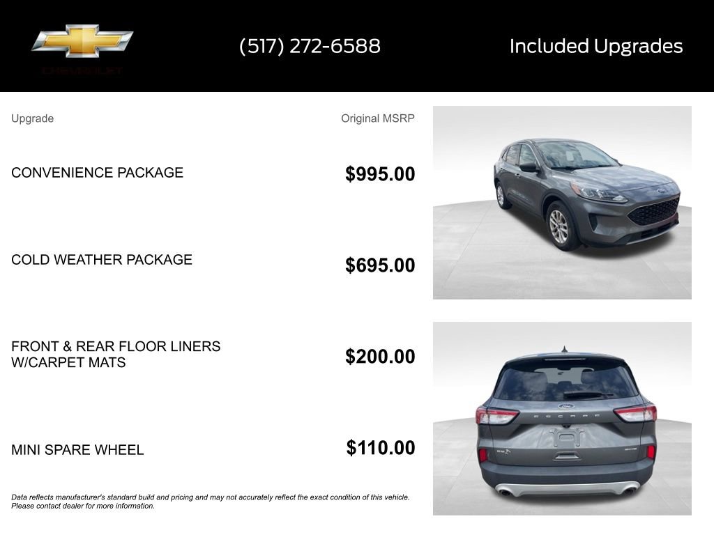 Used 2022 Ford Escape SE w/ Convenience Package AWD/4WD image 15