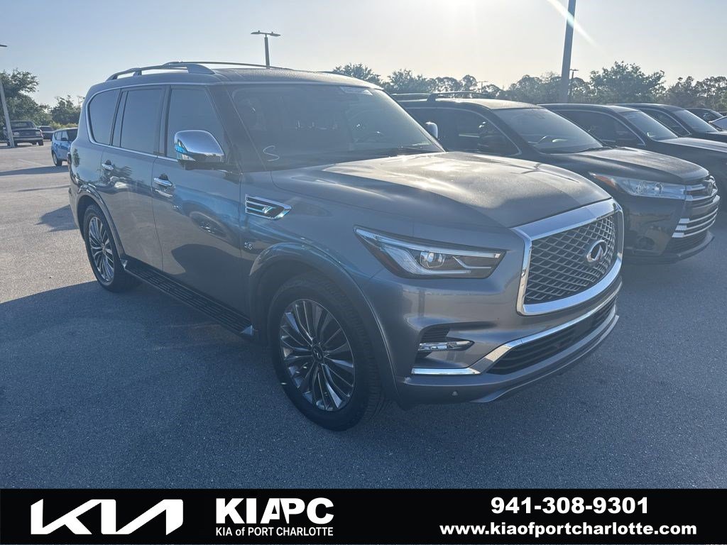 Used 2019 INFINITI QX80 Luxe w/ 22" Wheel Package image 1