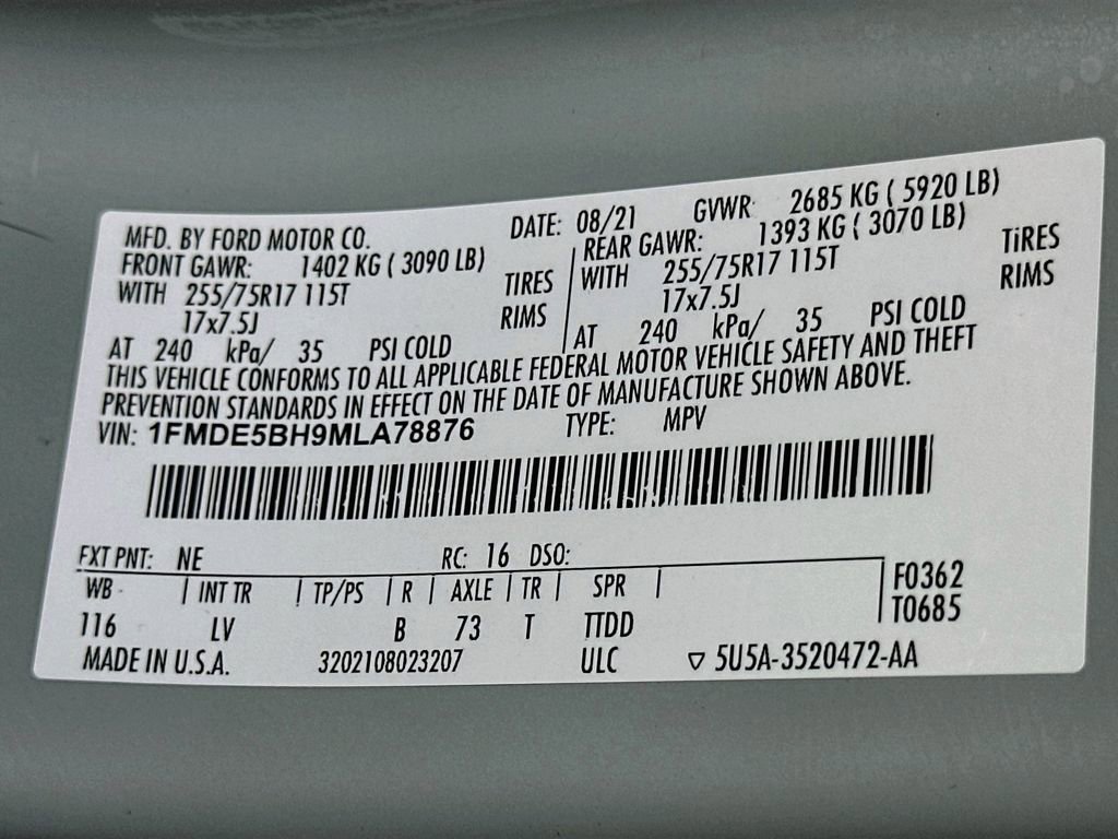Certified 2021 Ford Bronco Big Bend AWD/4WD image 24