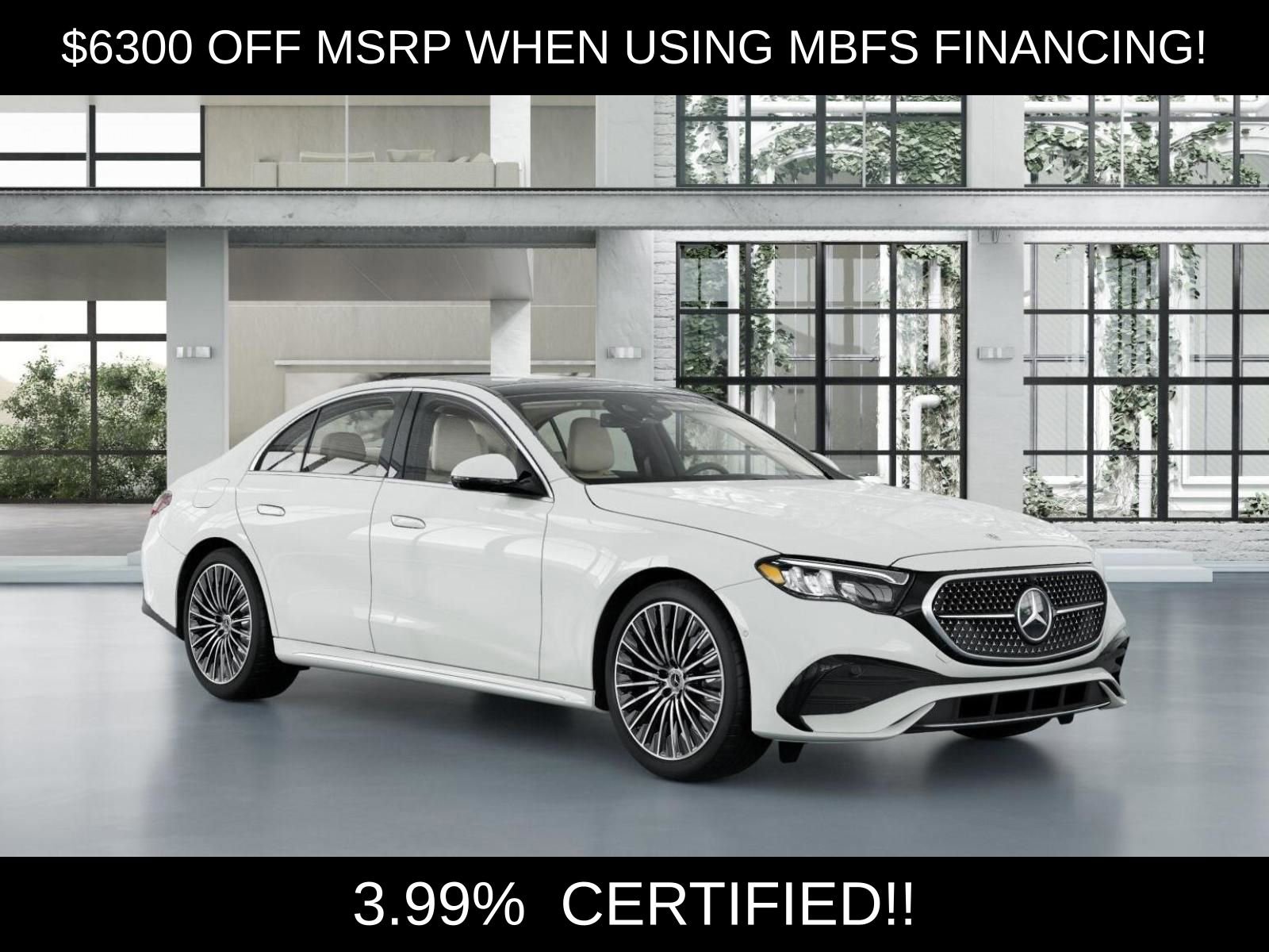 New 2026 Mercedes-Benz E 350 4MATIC Sedan image 11