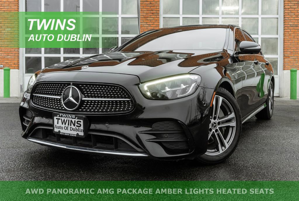 Used 2021 Mercedes-Benz E 350 4MATIC Sedan image 1