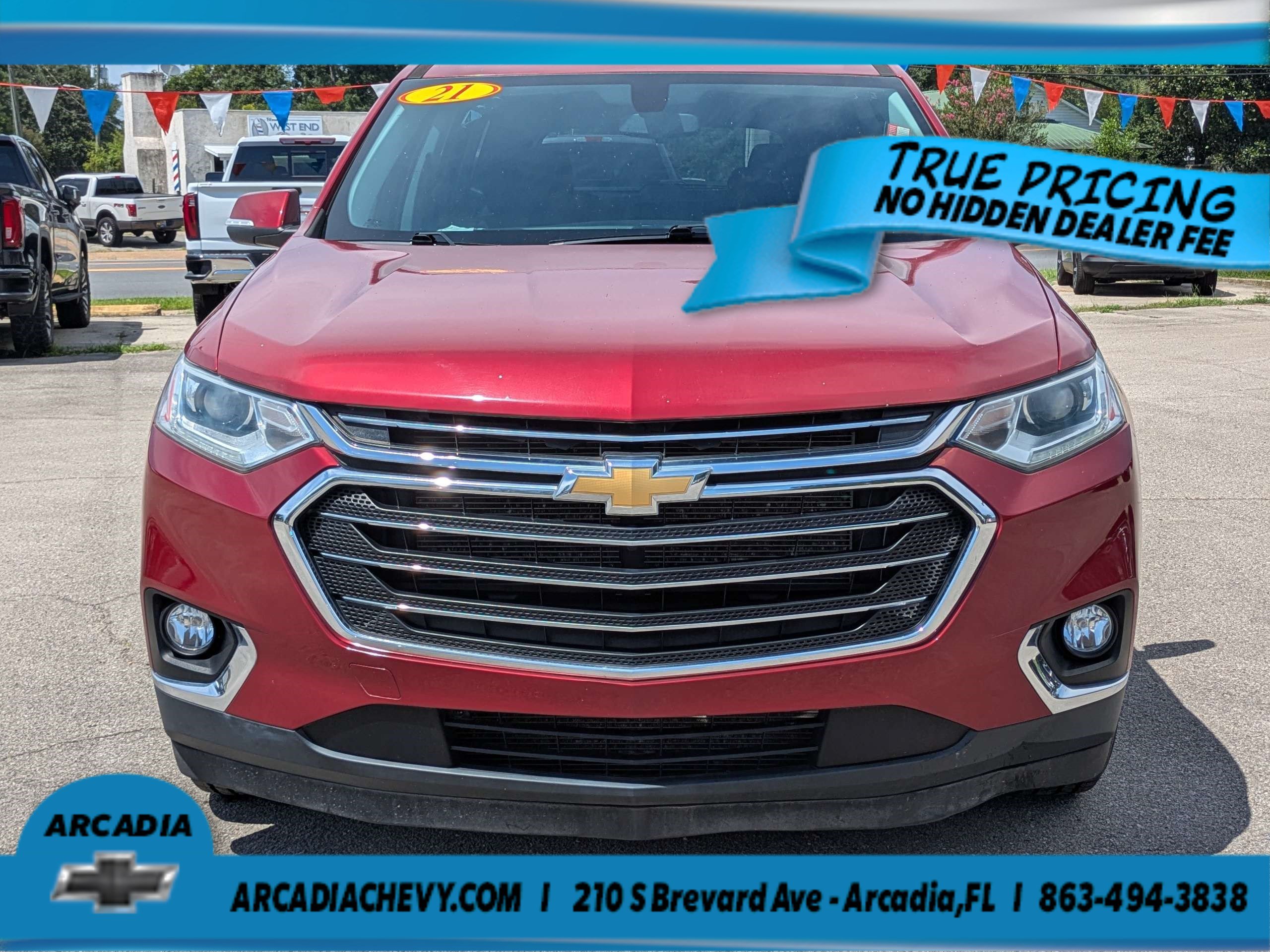 Used 2021 Chevrolet Traverse LT FWD image 9