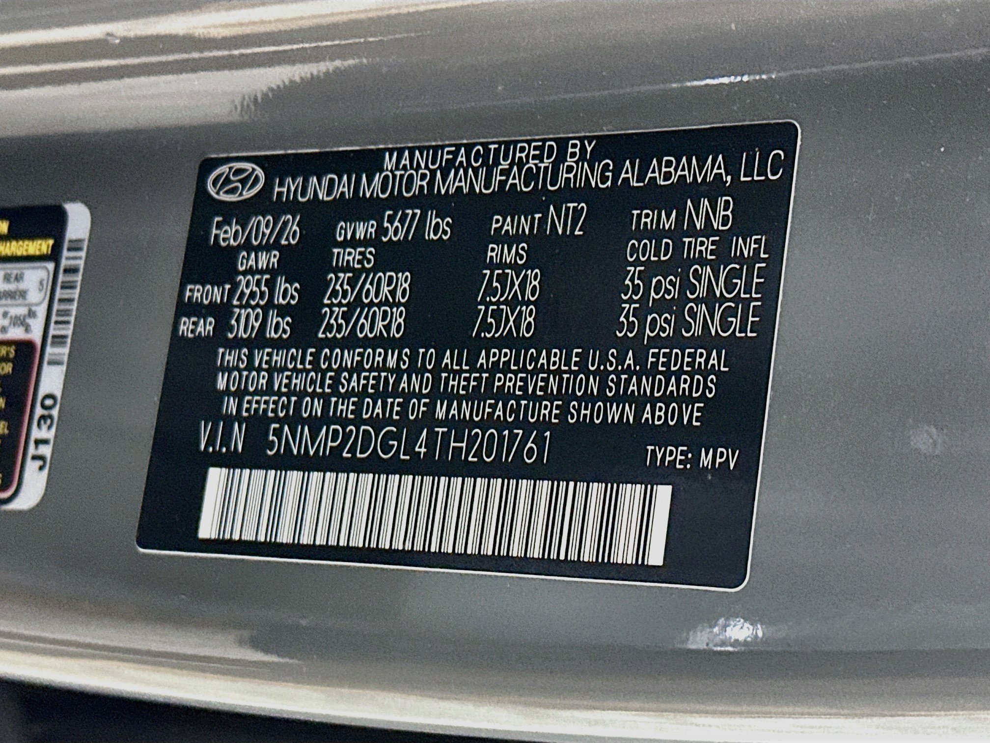 Used 2026 Hyundai Santa Fe SEL AWD/4WD image 12