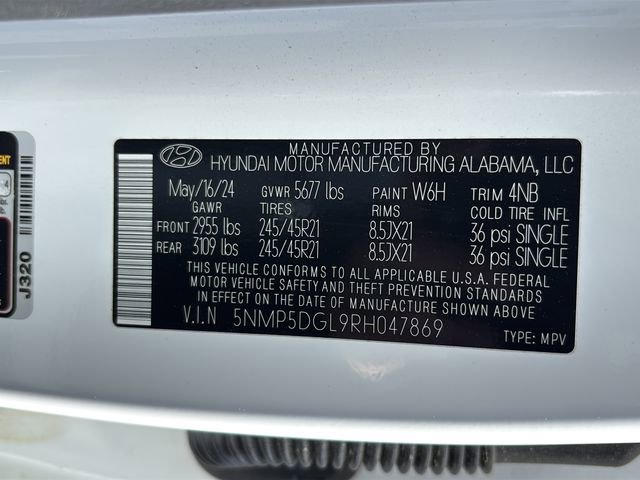 Used 2024 Hyundai Santa Fe Calligraphy image 45