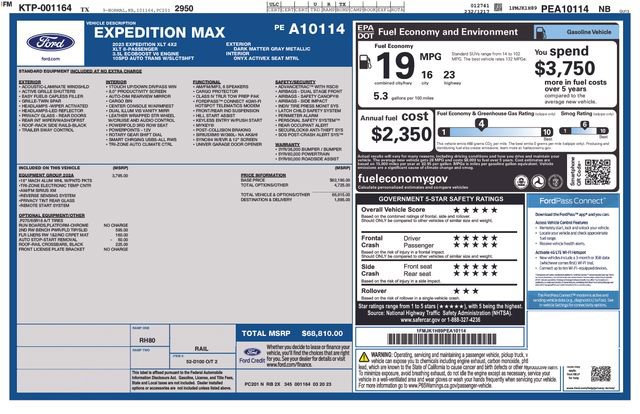 Used 2023 Ford Expedition Max XLT RWD image 7