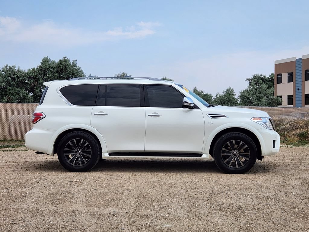 Used 2019 Nissan Armada Platinum w/ Captain's Chairs Package AWD/4WD image 2