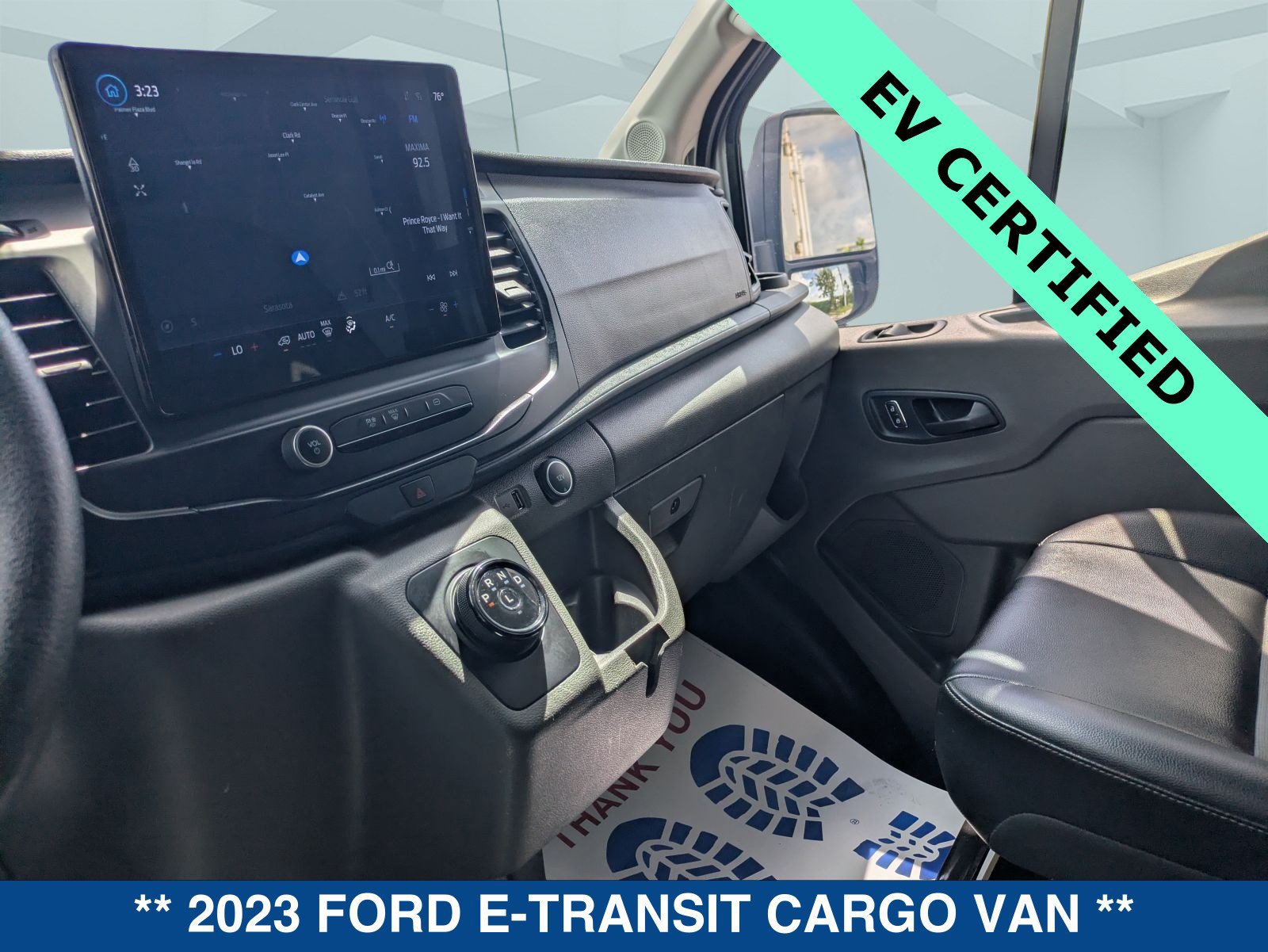Certified 2023 Ford E-Transit Medium Roof RWD image 30