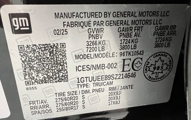 Used 2025 GMC Sierra 1500 AT4 w/ AT4 Premium Package image 59