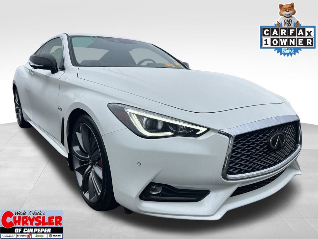 Used 2020 INFINITI Q60 Red Sport 400 w/ Carbon Fiber Package