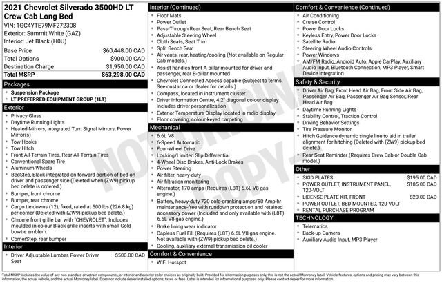 Used 2021 Chevrolet Silverado 3500 LT image 25