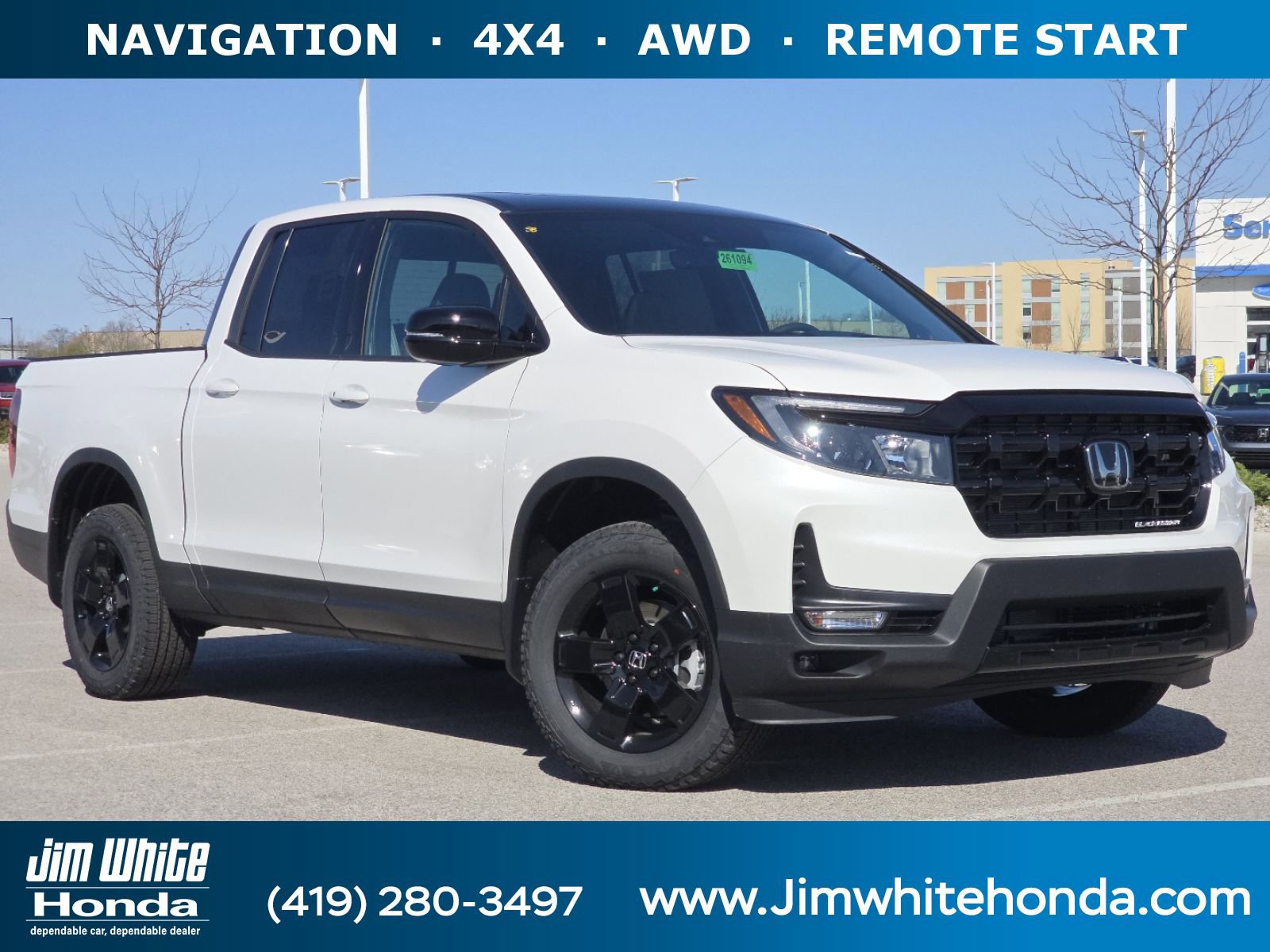 New 2026 Honda Ridgeline Black Edition image 1