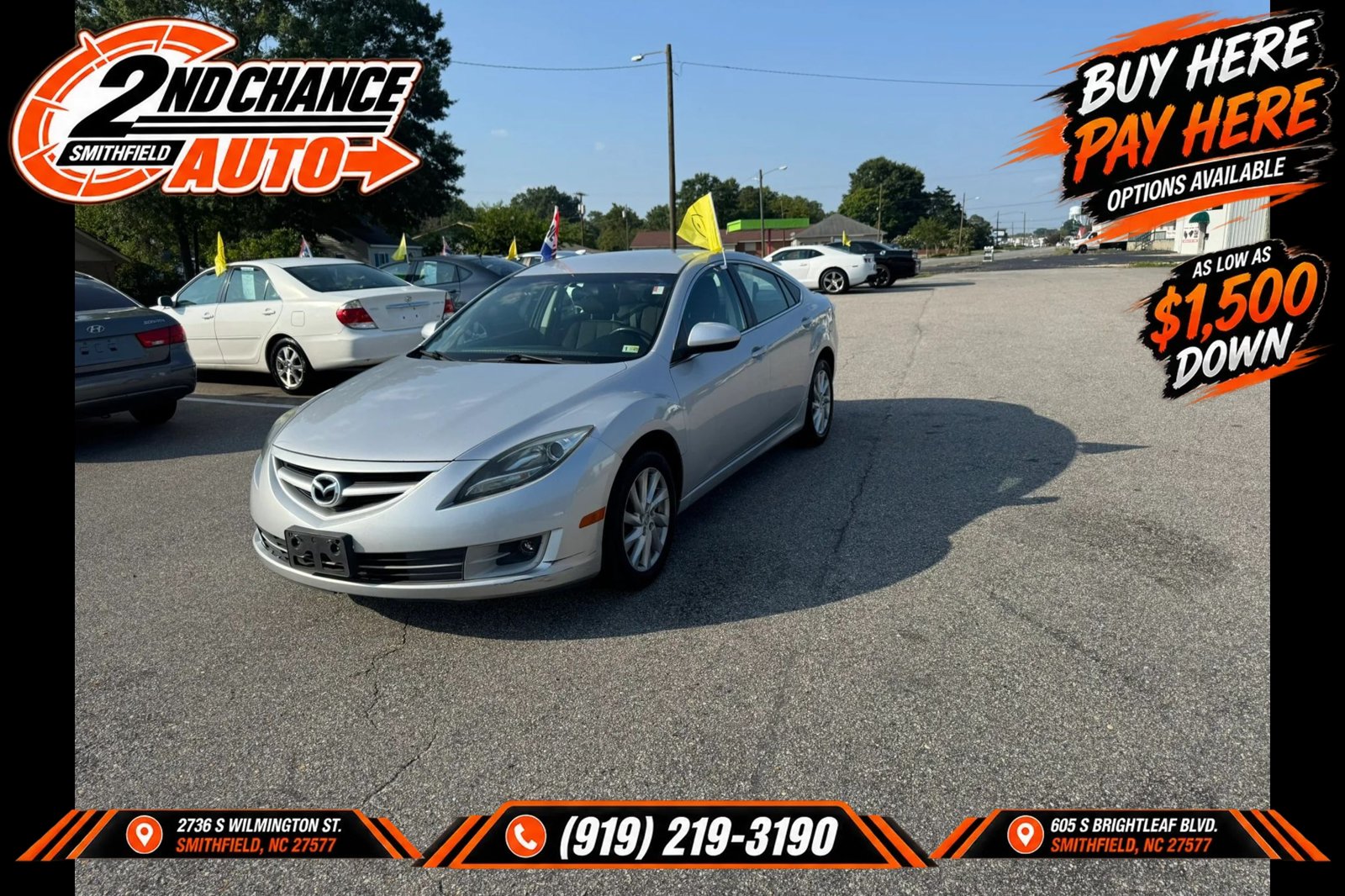 Used 2012 MAZDA MAZDA6 i Touring