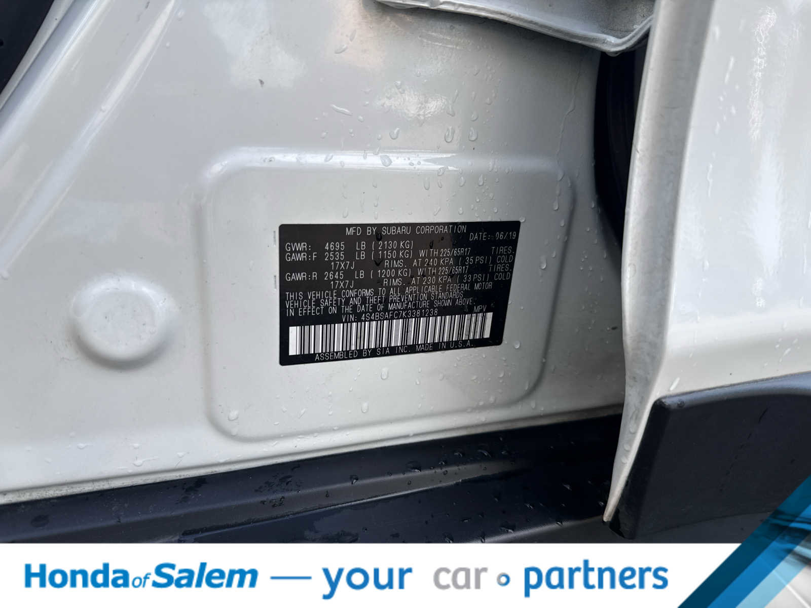 Used 2019 Subaru Outback 2.5i Premium AWD/4WD image 21