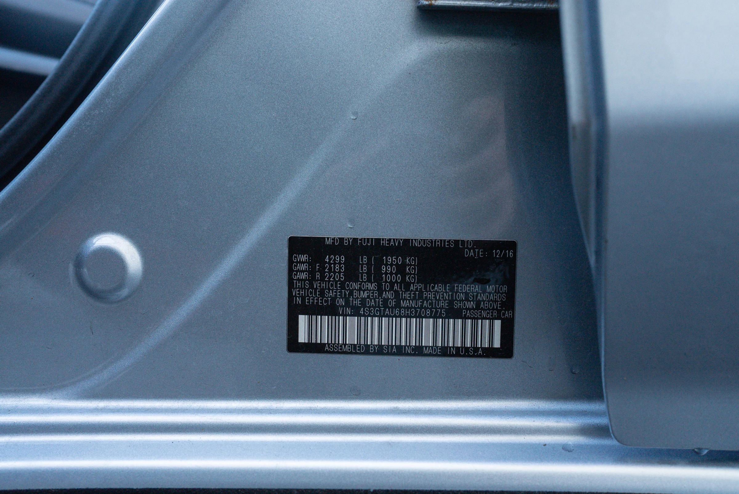 Used 2017 Subaru Impreza 2.0i Limited image 34