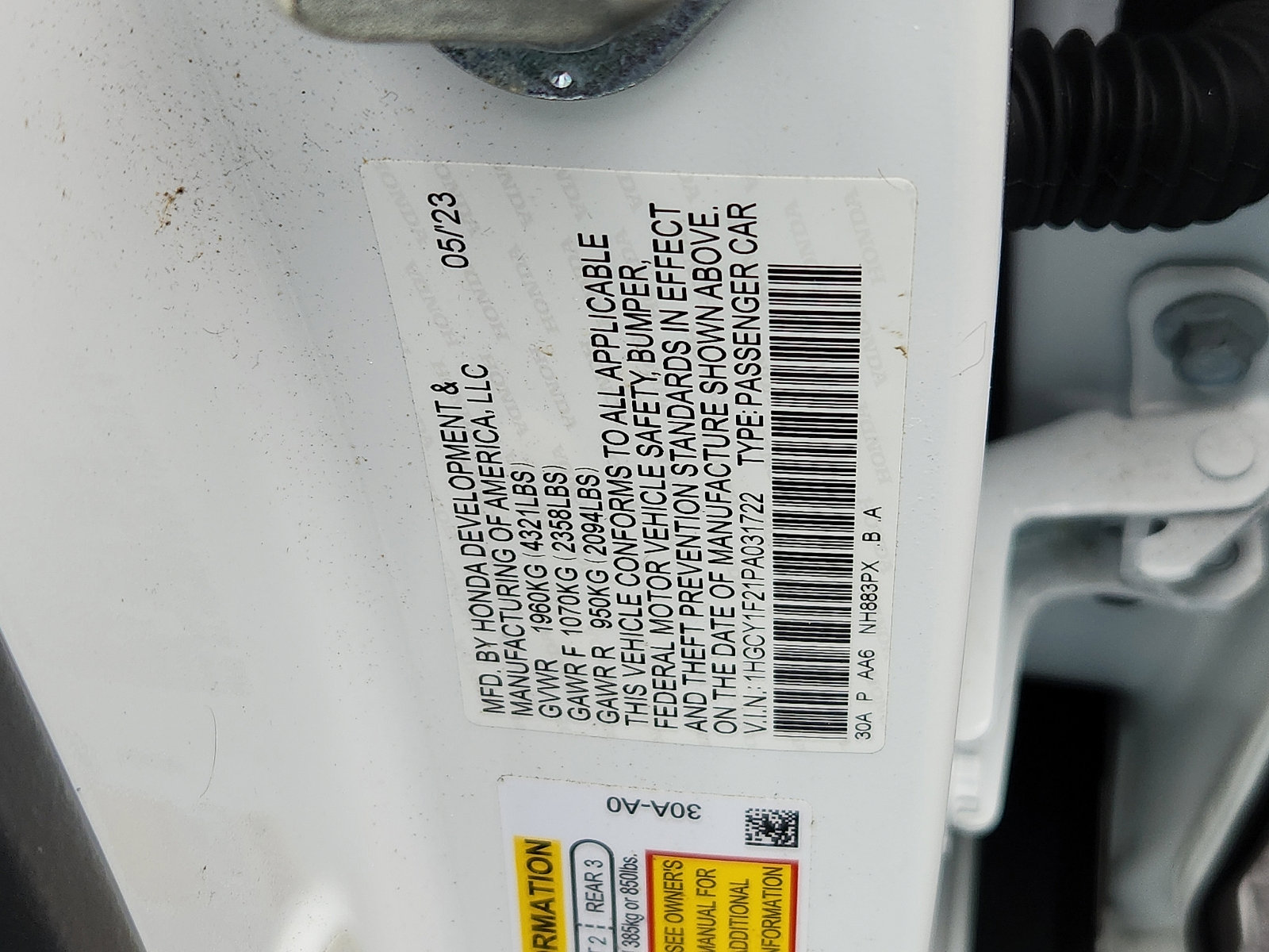 Used 2023 Honda Accord LX image 25