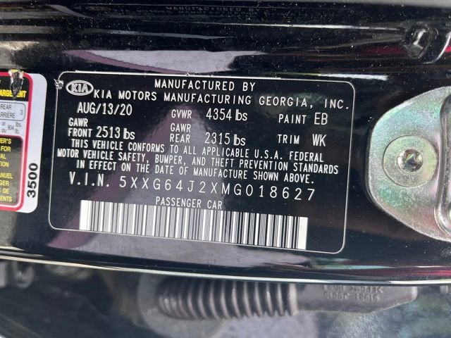 Used 2021 Kia K5 GT-Line w/ GT-Line FWD Premium Package image 10