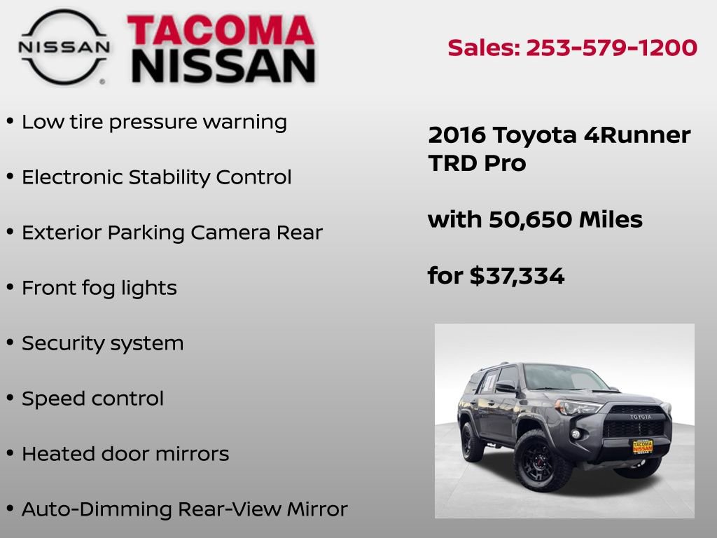 Used 2016 Toyota 4Runner TRD Pro image 12
