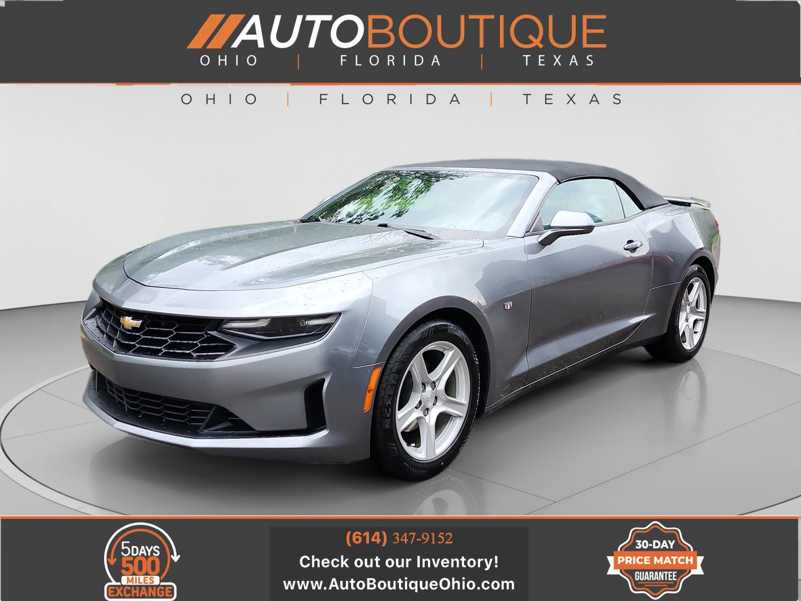 Used 2020 Chevrolet Camaro LT RWD image 1