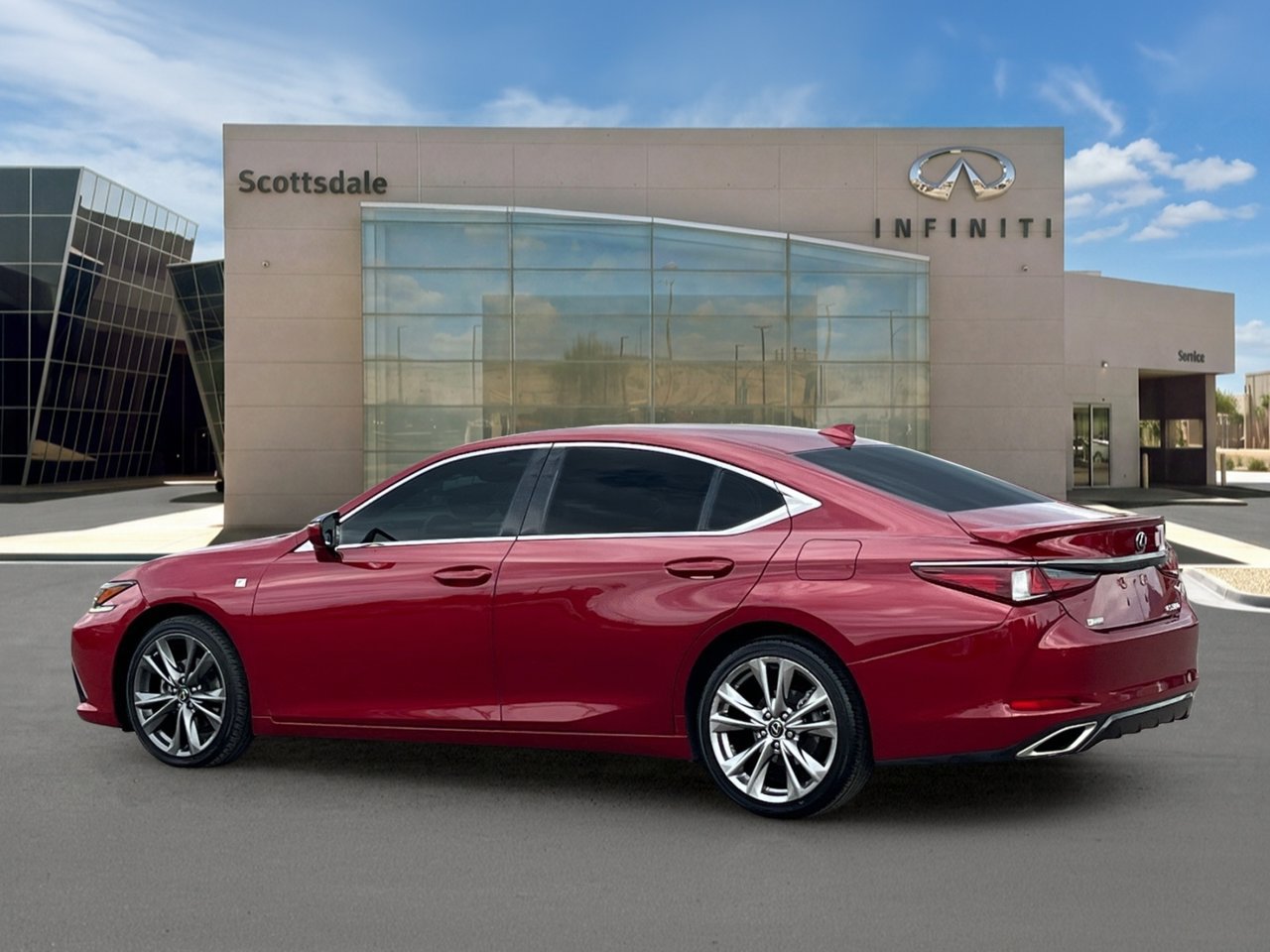 Used 2019 Lexus ES 350 F Sport w/ Accessory Package 2 FWD image 4
