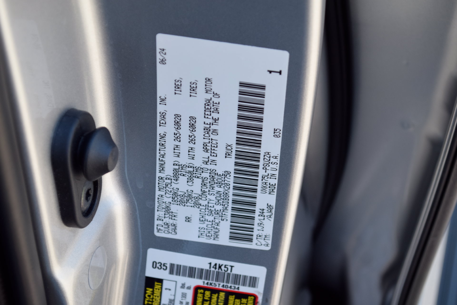 Used 2024 Toyota Tundra 1794 Edition AWD/4WD image 28