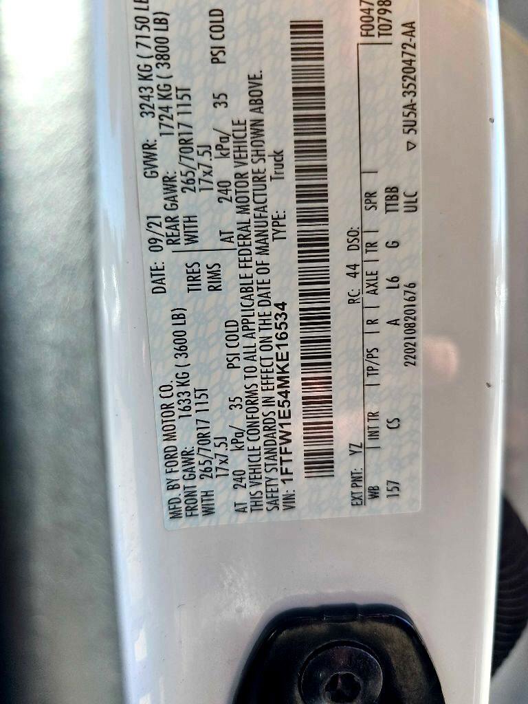 Used 2021 Ford F150 XL w/ Trailer Tow Package image 35