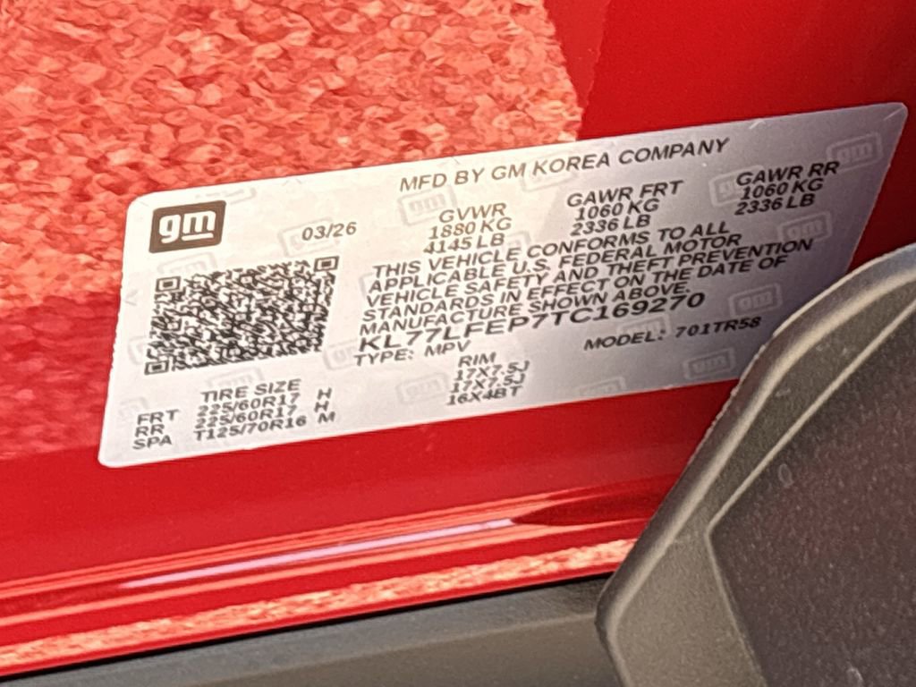 New 2026 Chevrolet Trax LS w/ LS Convenience Package FWD image 22