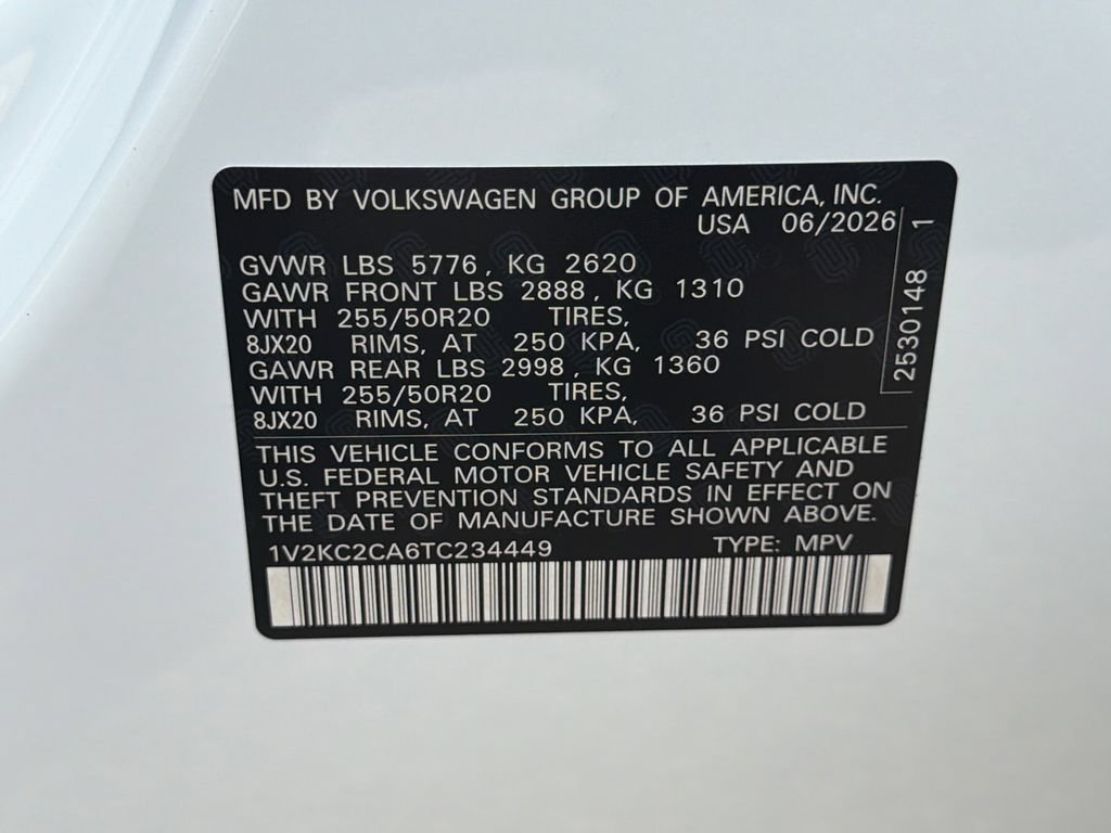 New 2026 Volkswagen Atlas Cross Sport SE AWD/4WD image 33