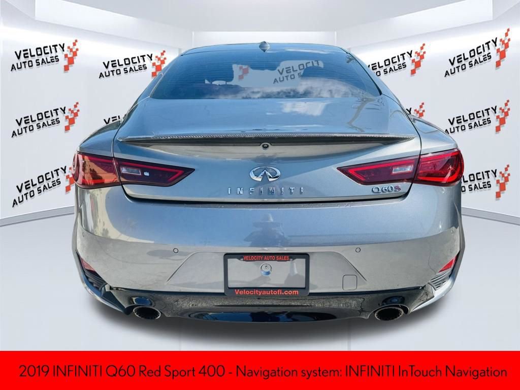 Used 2019 INFINITI Q60 Red Sport 400 w/ Proactive Package RWD image 4