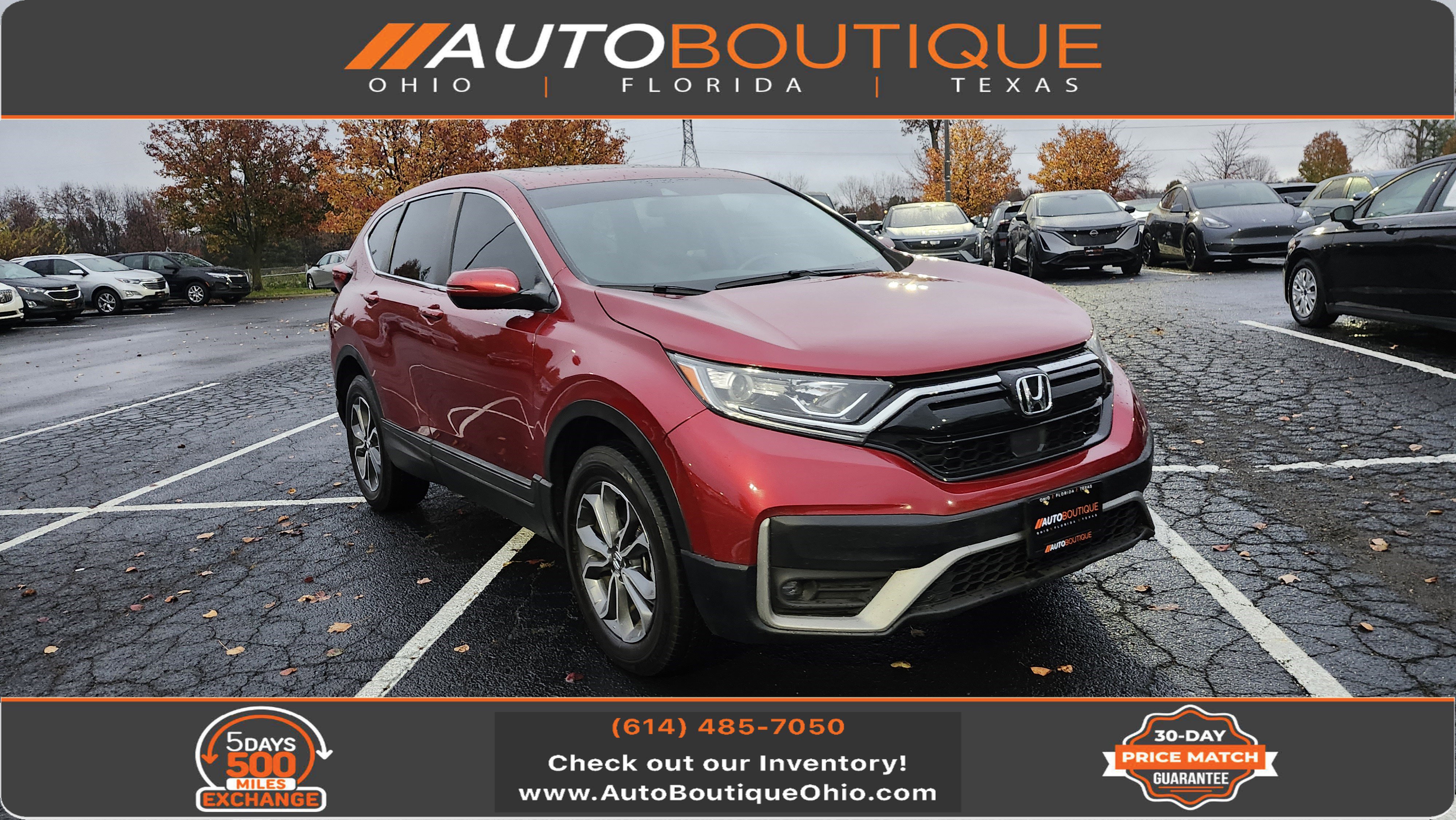 Used 2022 Honda CR-V EX-L image 1
