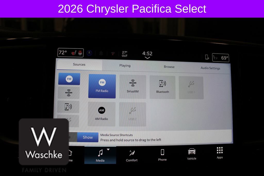 New 2026 Chrysler Pacifica Select w/ S Appearance Package image 43