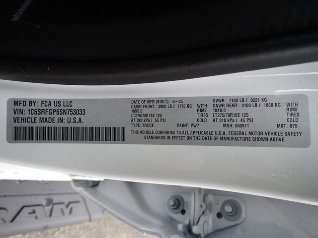 New 2025 RAM 1500 Classic Warlock image 18