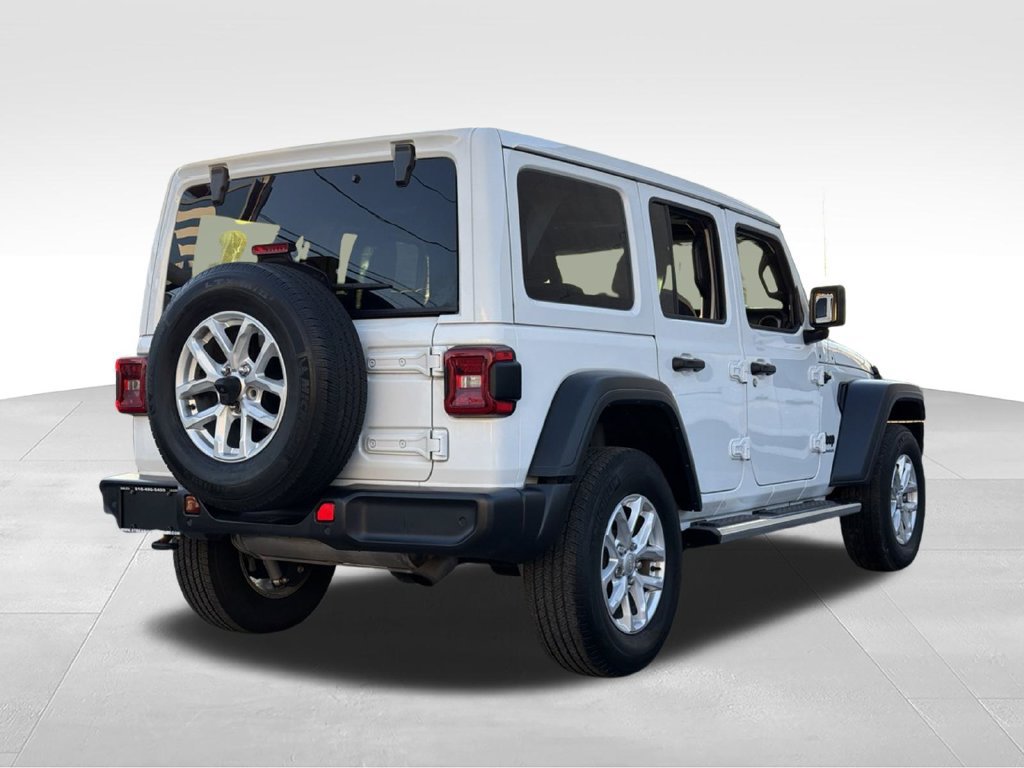 Used 2023 Jeep Wrangler Unlimited Sport w/ Sun And Sound Package AWD/4WD image 7