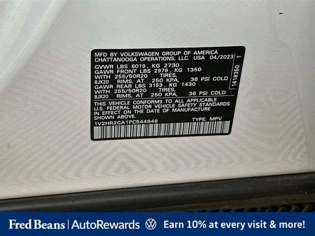 Certified 2023 Volkswagen Atlas SE w/ Black Wheel Package AWD/4WD image 38