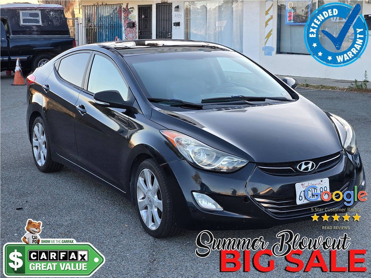 Used 2012 Hyundai Elantra Limited w/ Technology Pkg 5 FWD image 1