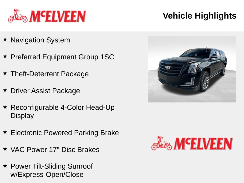 Used 2019 Cadillac Escalade ESV Premium Luxury RWD image 6