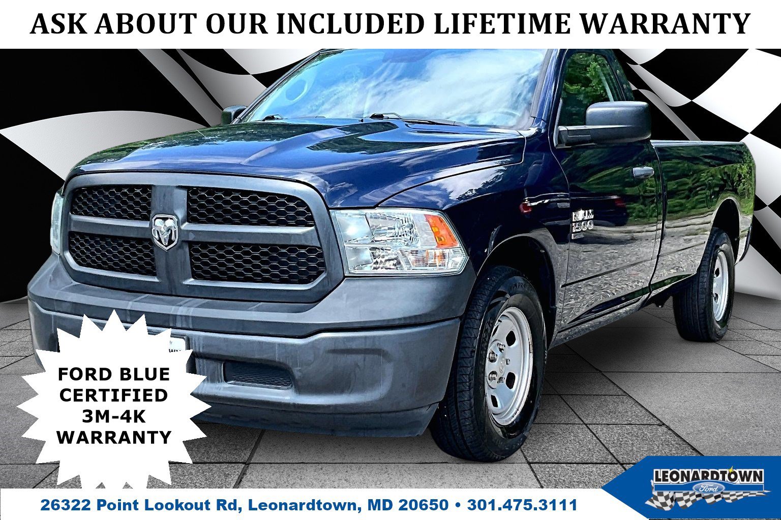 Used 2019 RAM 1500 Tradesman w/ Power & Remote Entry Group