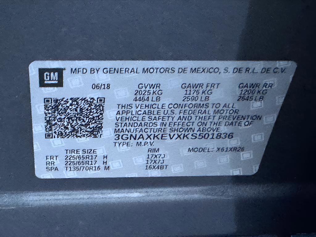 Used 2019 Chevrolet Equinox LT image 43