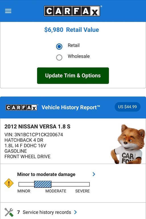 Used 2012 Nissan Versa 1.8 S w/ Plus Pkg image 18