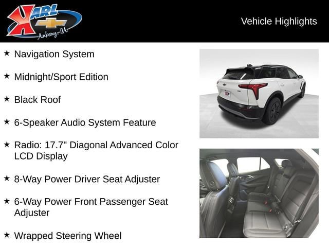 New 2026 Chevrolet Blazer EV LT AWD/4WD image 3