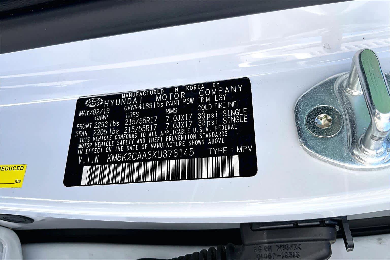 Used 2019 Hyundai Kona SEL AWD/4WD image 51