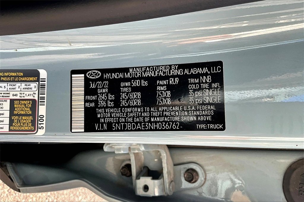 Used 2022 Hyundai Santa Cruz SEL image 36