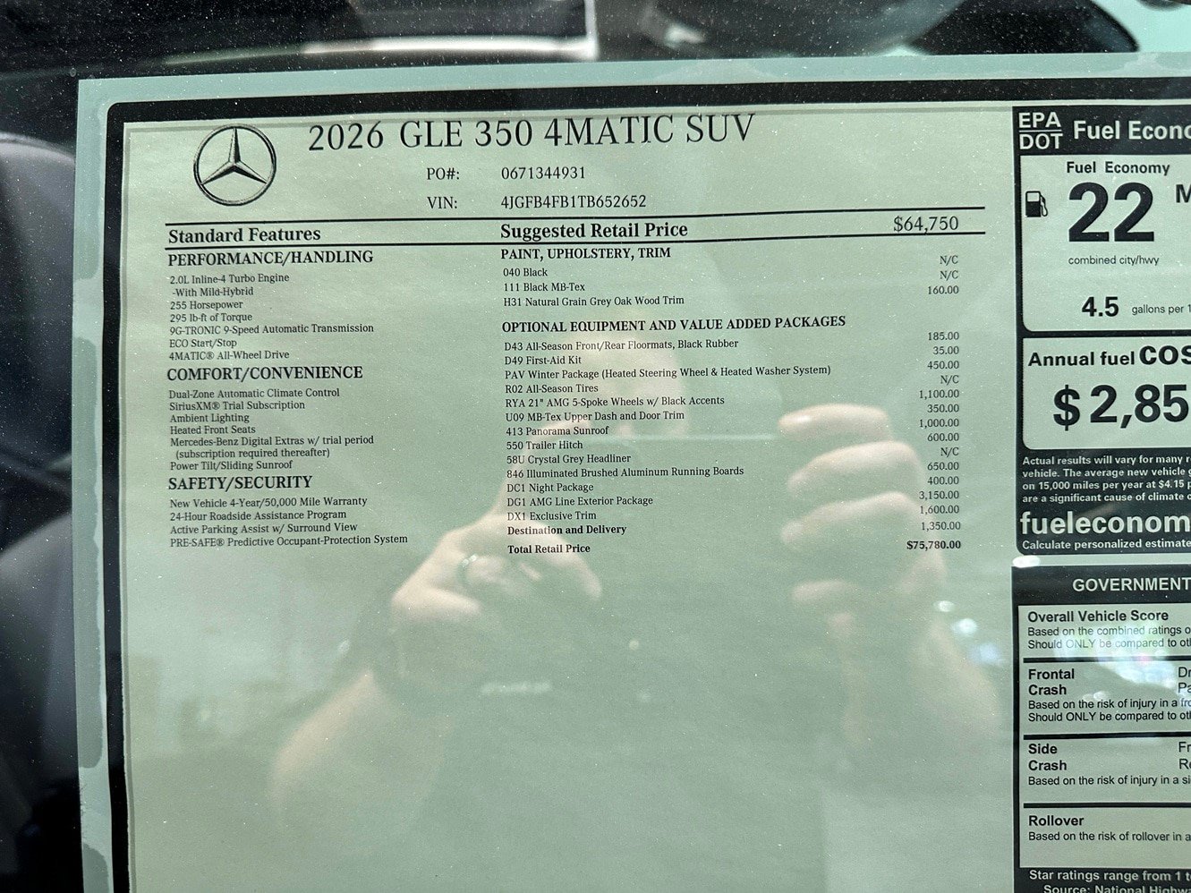 New 2026 Mercedes-Benz GLE 350 4MATIC image 17