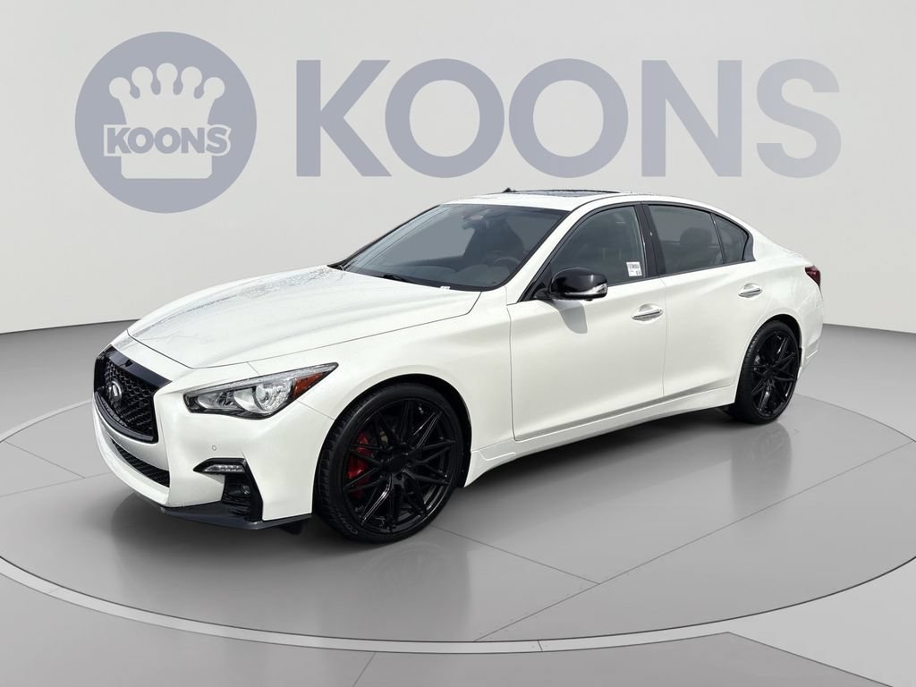Used 2021 INFINITI Q50 Red Sport 400 w/ Proactive Package