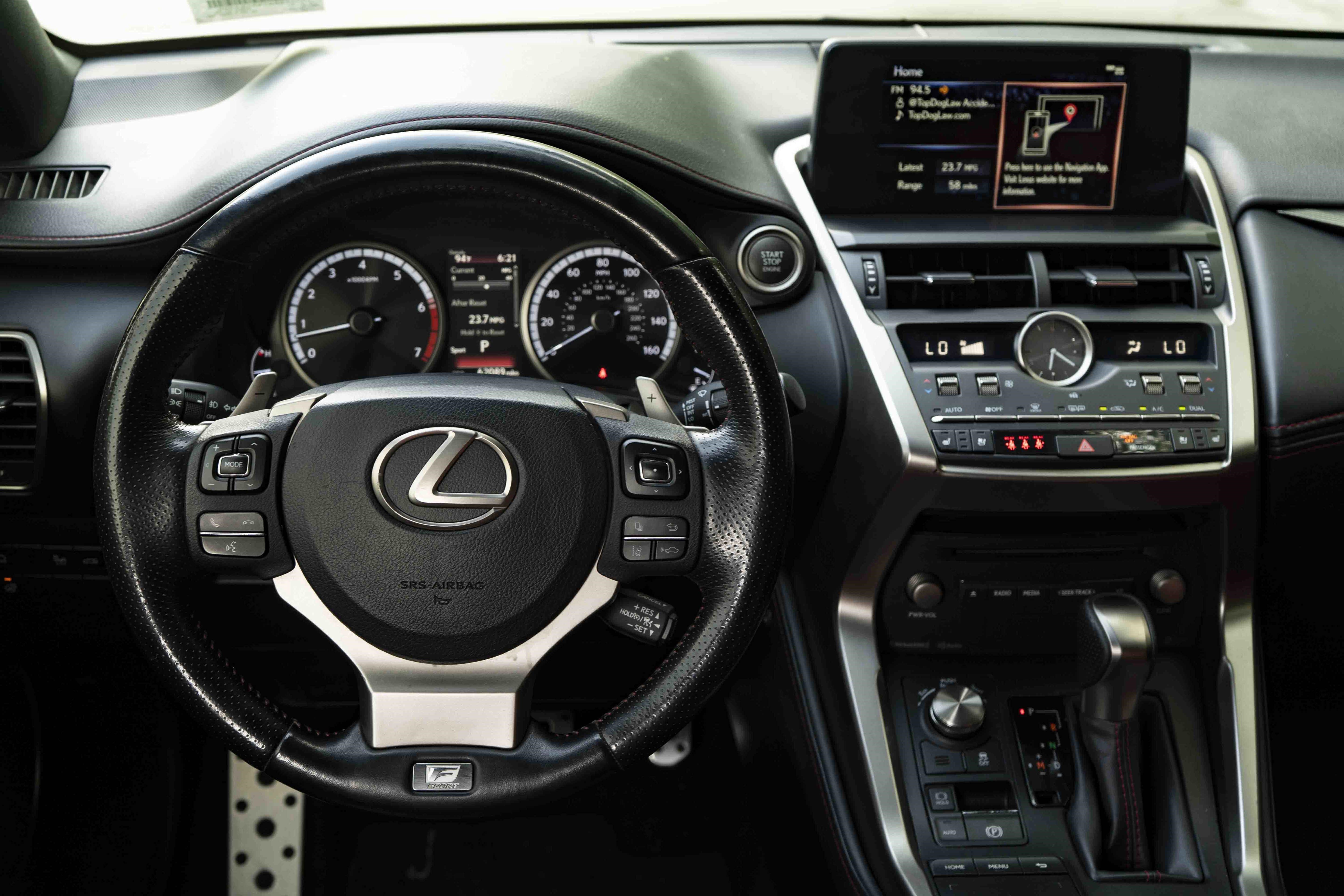 Used 2021 Lexus NX 300 F Sport w/ F Sport Premium Package FWD image 19
