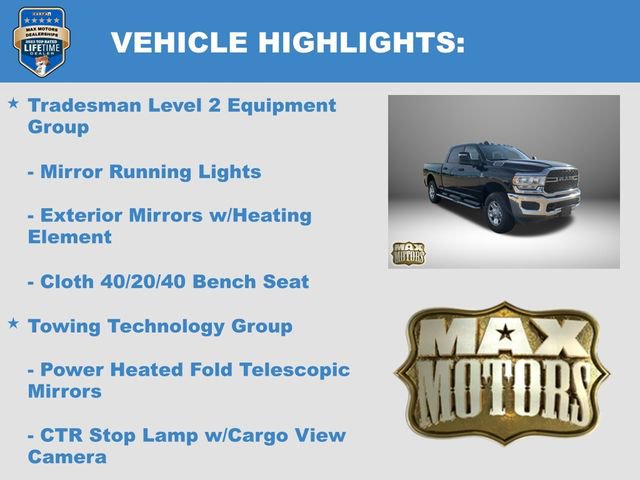 New 2024 RAM 3500 Tradesman w/ Towing Technology Group image 16