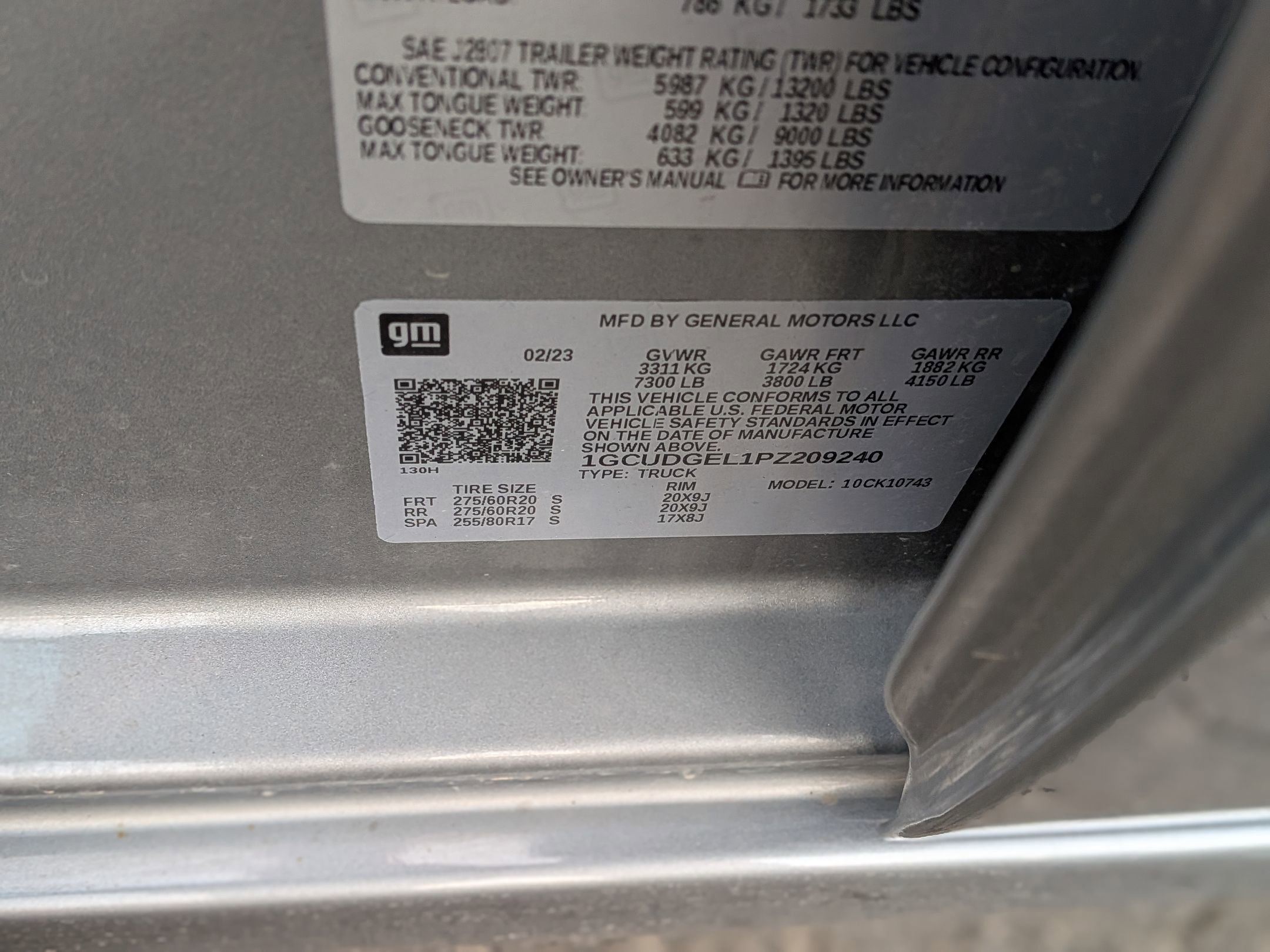 Used 2023 Chevrolet Silverado 1500 LTZ w/ Technology Package image 35