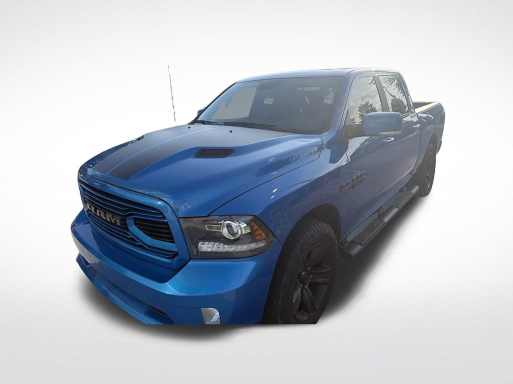 Used 2018 RAM 1500 Sport w/ Hydro Blue Sport Package AWD/4WD image 3