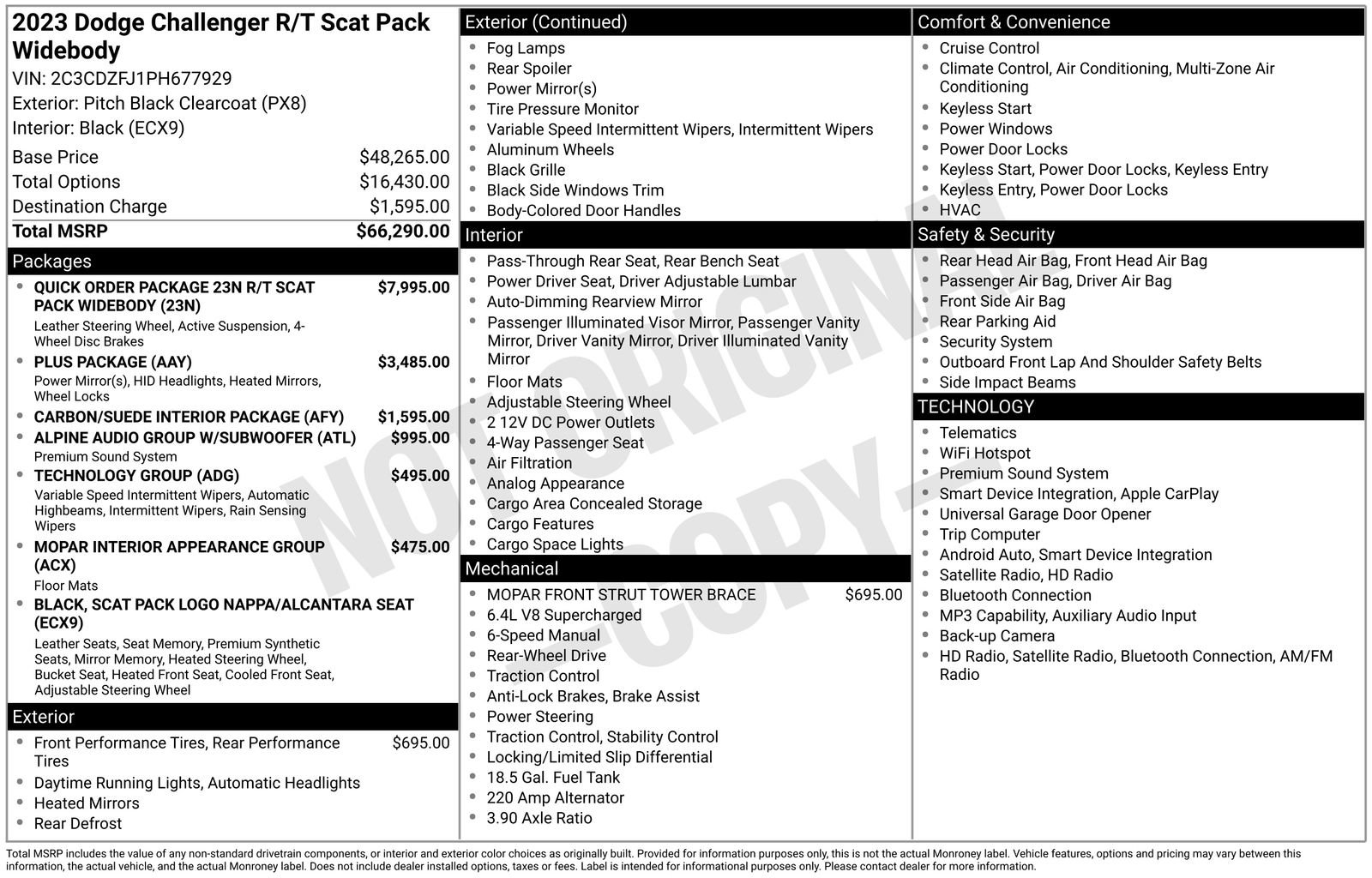 Used 2023 Dodge Challenger R/T Scat Pack RWD image 36
